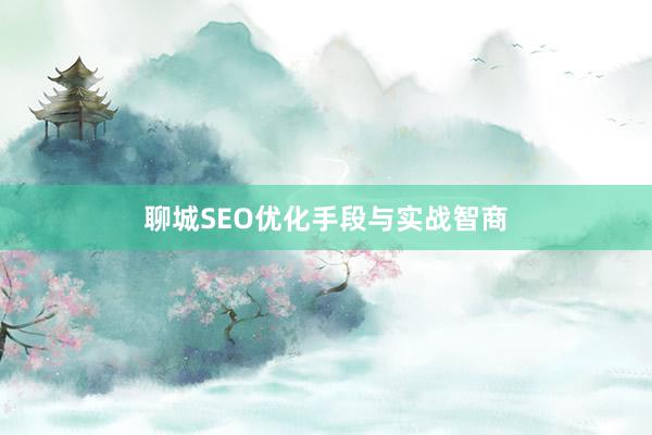 聊城SEO优化手段与实战智商